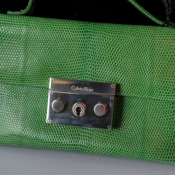 NWT lizard Calvin Klein bag - Picture 3 of 9